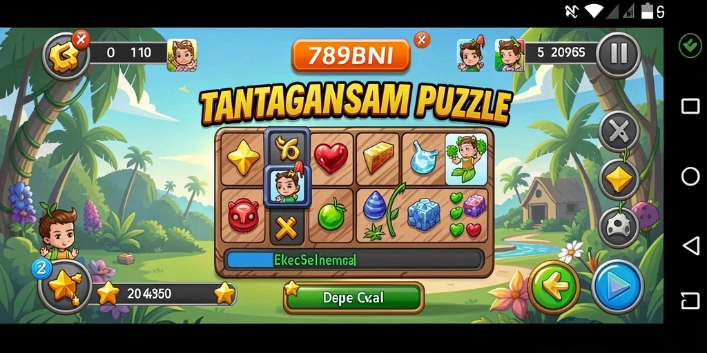 Tampilan gameplay seru dan menantang dari 789BNI.