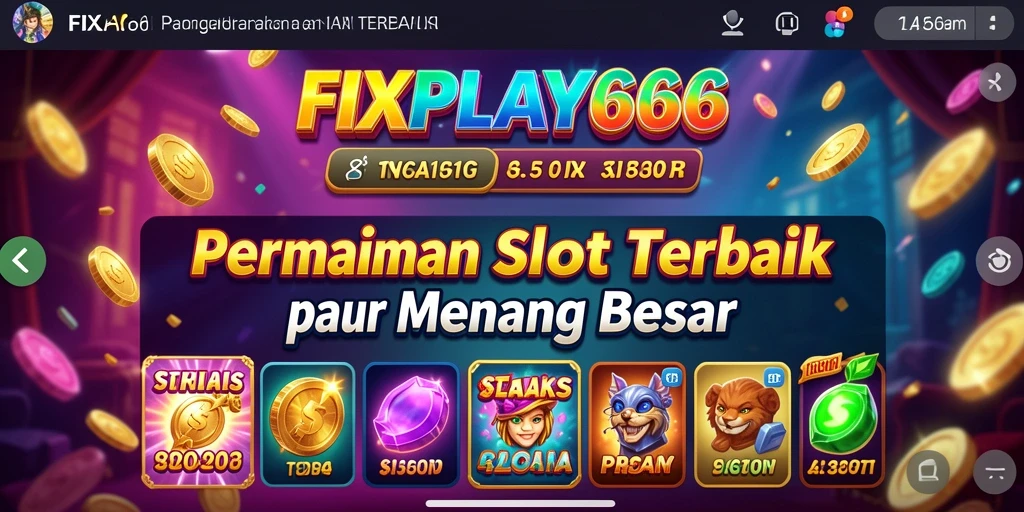Gambaran gameplay Slot yang mengasyikkan di FIXPLAY666.