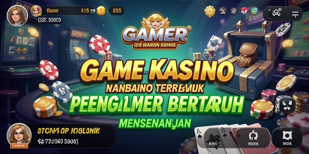 Screenshot utama GAMERP menampilkan gameplay kasino yang mengasyikan.