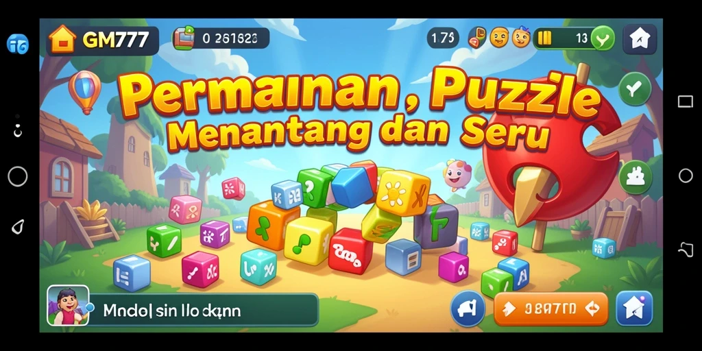 Tampilan gameplay GM777 yang menantang dan menarik.