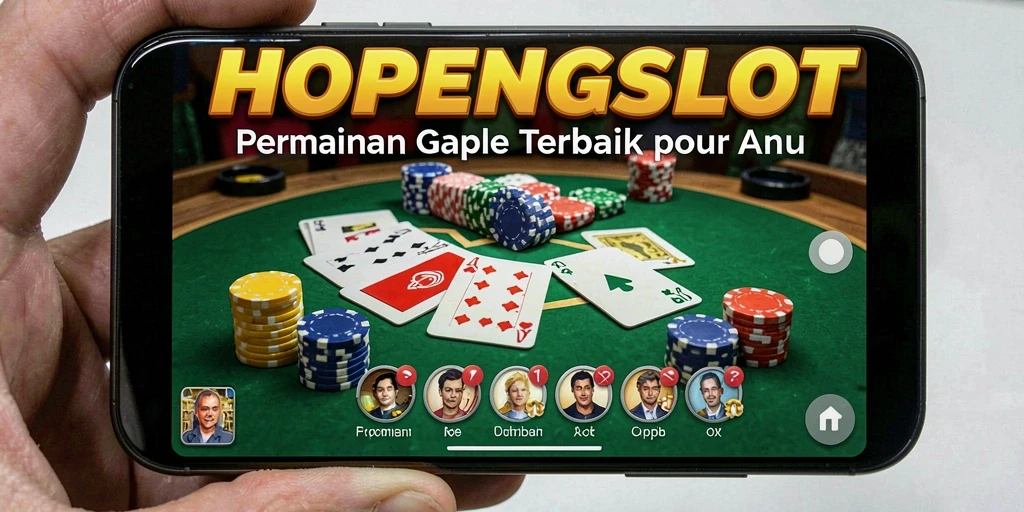 Gameplay seru HOPENGSLOT dengan suasana Gaple yang kental.