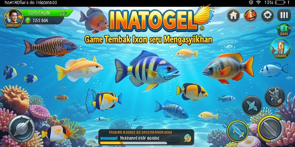 Pengalaman menembak ikan yang seru dalam INATOGEL.