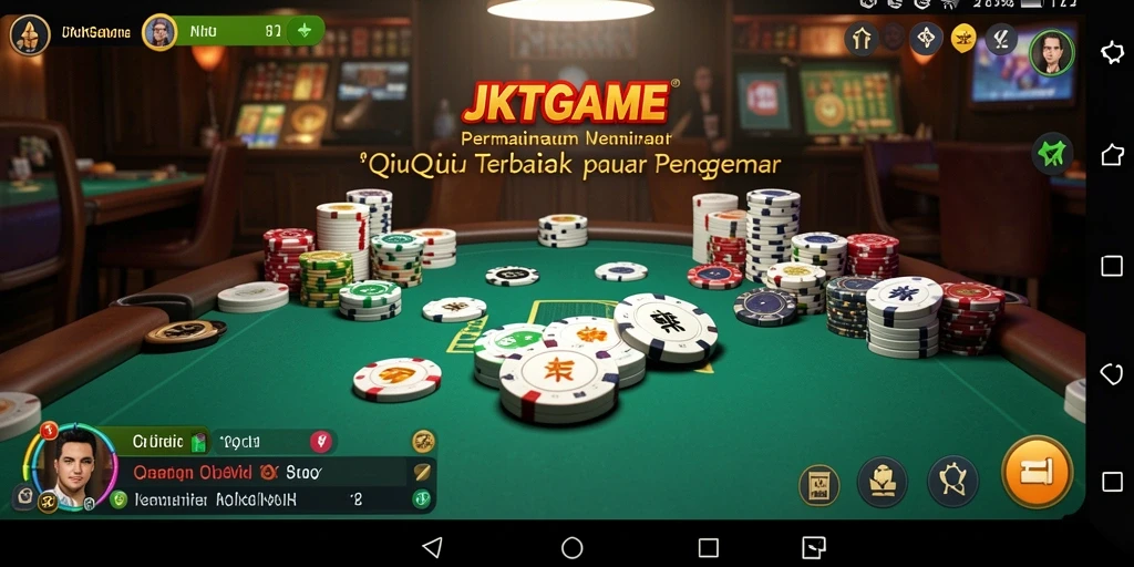 Tampilan gameplay QiuQiu yang menarik dan interaktif.