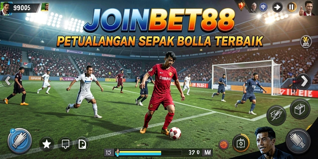 Tampilan gameplay FOOTBALL yang mendebarkan di JOINBET88.