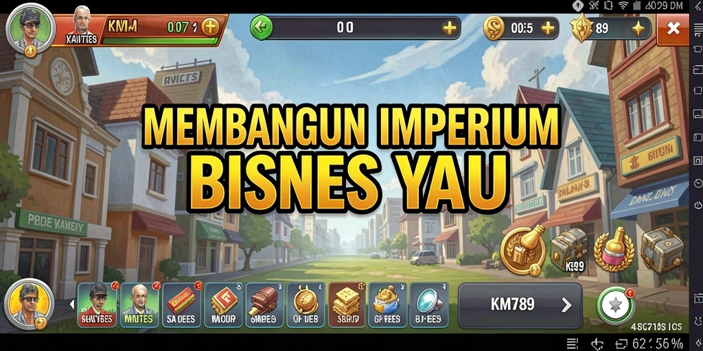 Tampilan gameplay seru dalam permainan Tycoon.