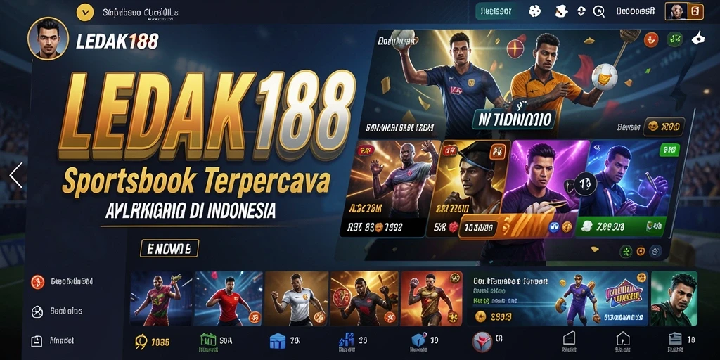 Tampilan menarik dari gameplay Sportsbook LEDAK188.