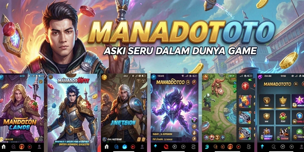 Tampilan gameplay seru dalam MANADOTOTO yang memukau.