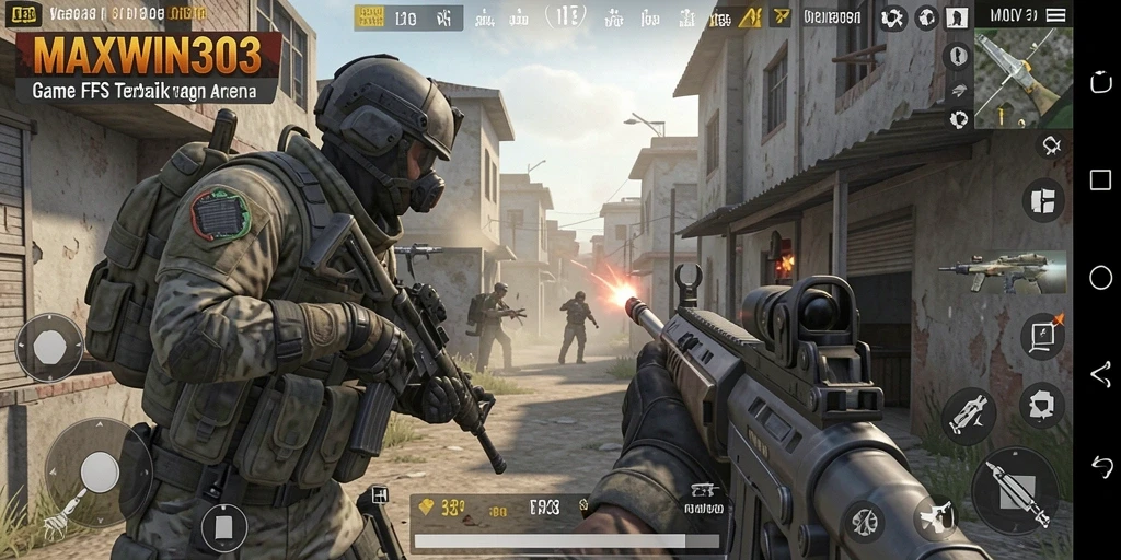 Tampilan gameplay seru dan strategis dalam MAXWIN303.