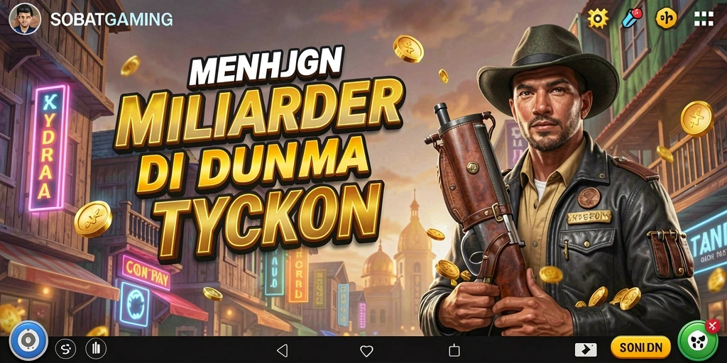 Tampilan gameplay seru di SOBATGAMING dengan berbagai strategi Tycoon.