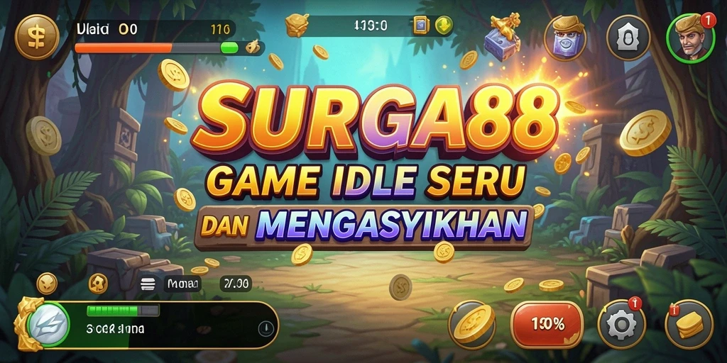 Tampilan gameplay SURGA88 yang menarik dan penuh warna.