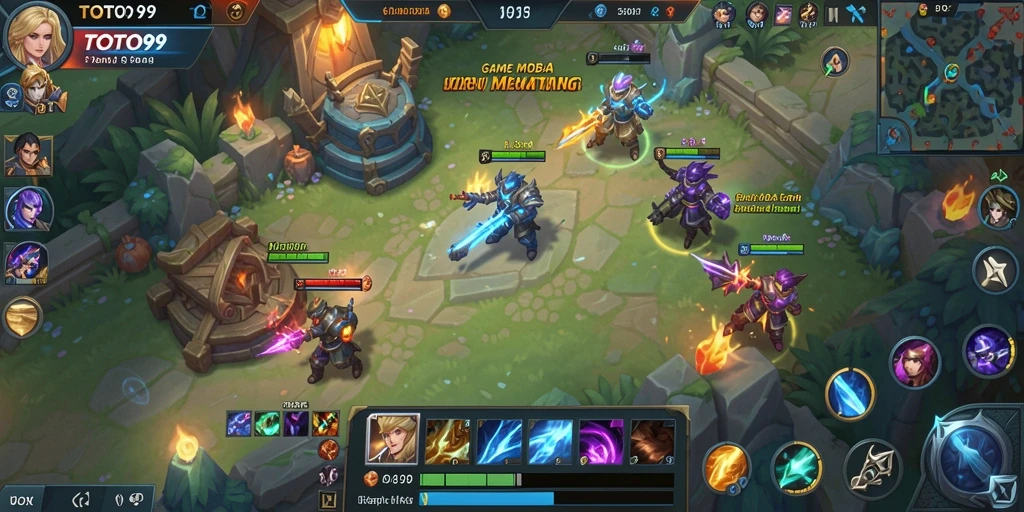 Tampilan screenshot gameplay TOTO99 yang penuh aksi dan strategi.